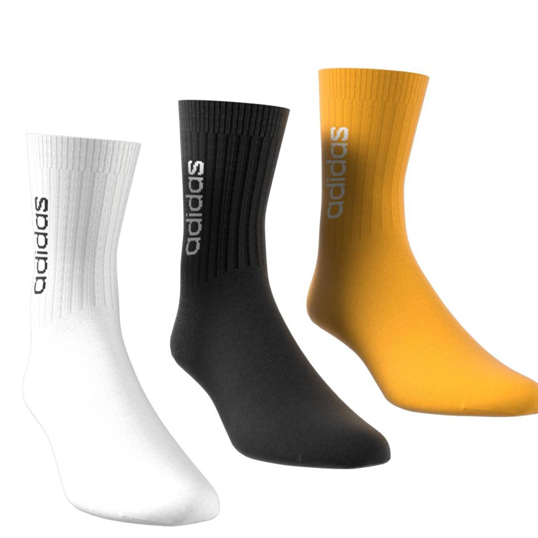 Adidas Medias Semiacolchadas 3 Pares - Combinado - Imagen 2