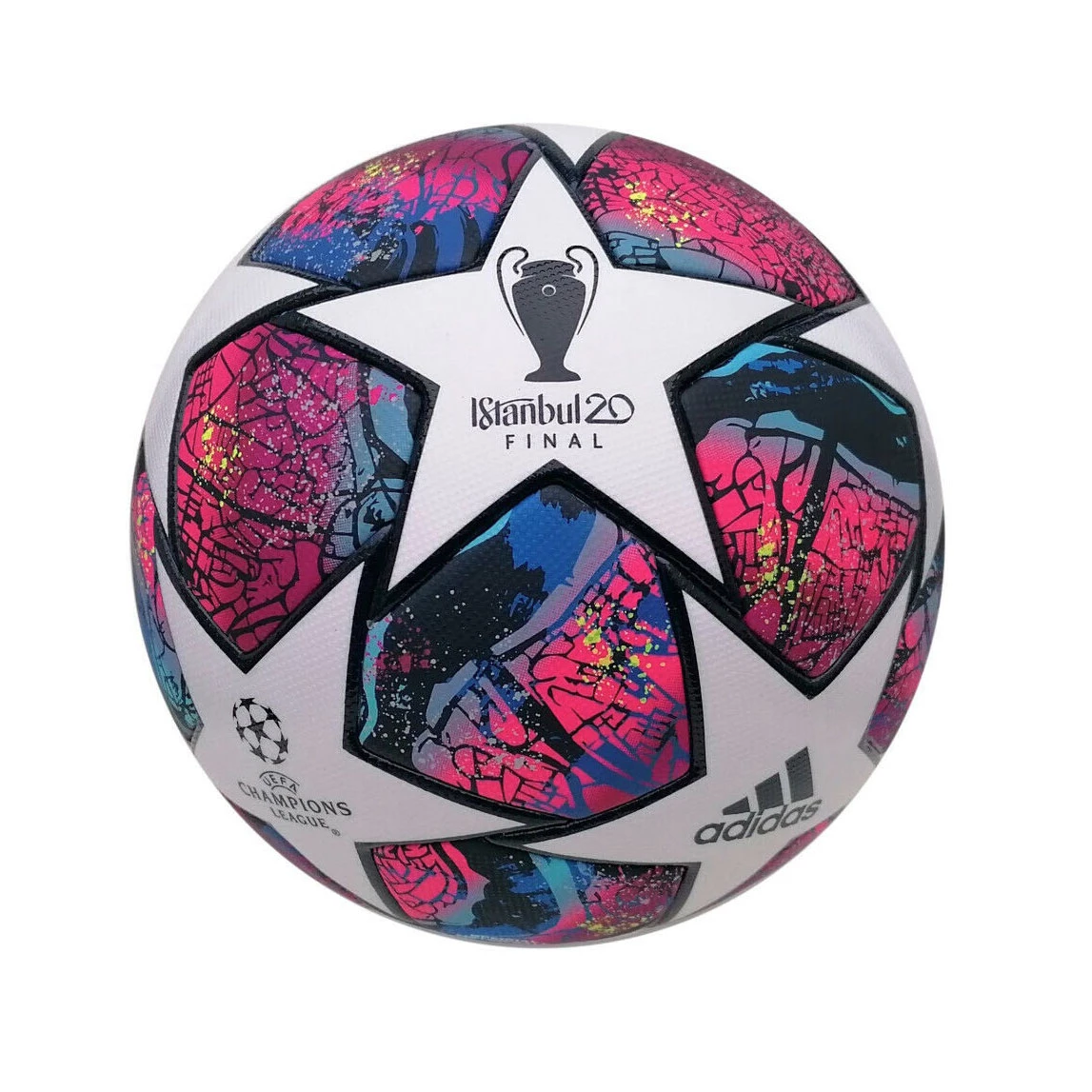 Adidas_Pelota_Futbol_UCL_Finale_Estambul_Pro_Blanco_FH7343 (6) Adidas Pelota Fútbol Profesional UCL Finale Istanbul - FIFA Quality Certificada - Imagen 1