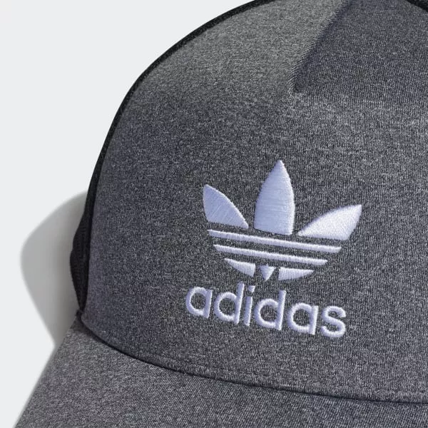 Adidas Gorra Trucker Trifolio - Gris - Imagen 2