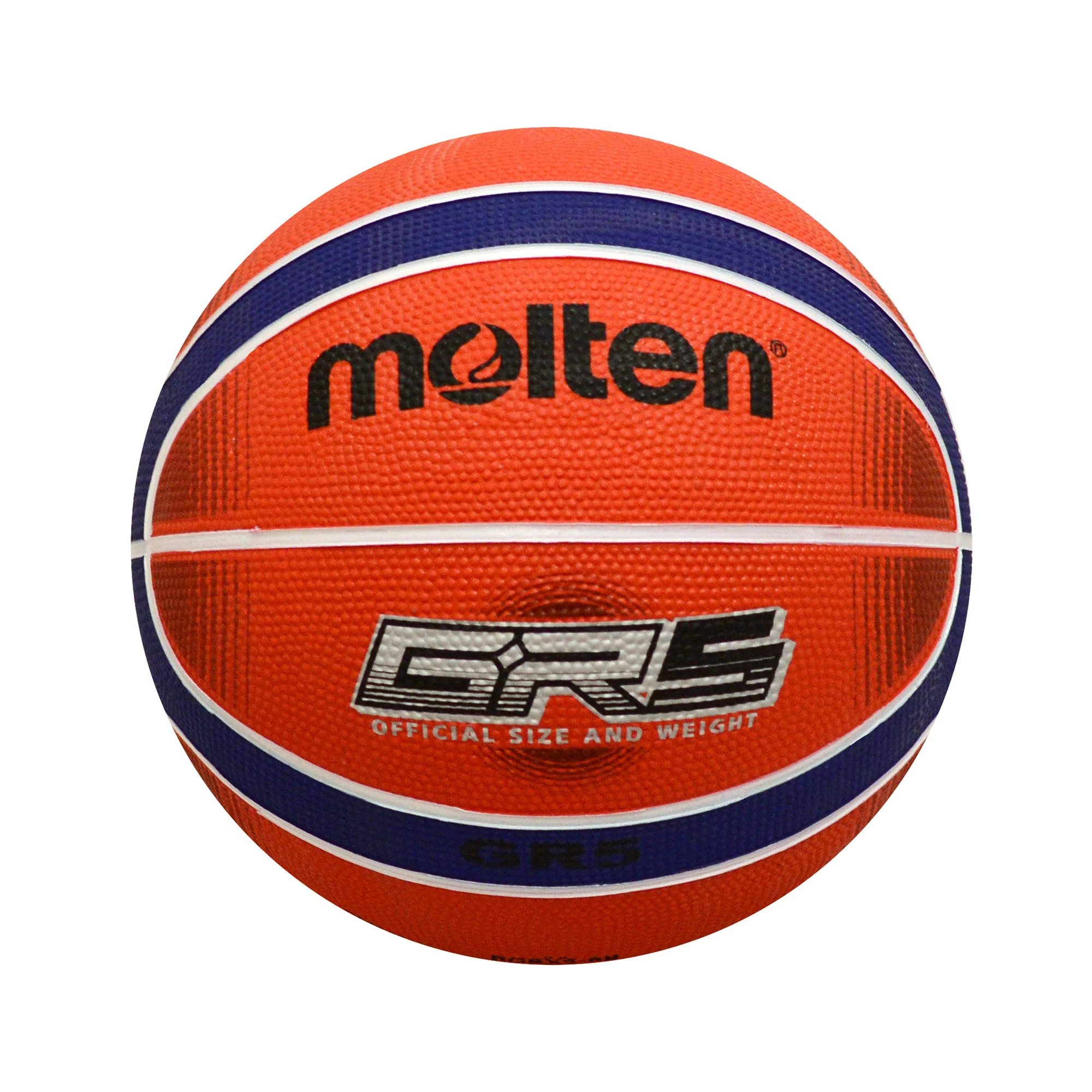 Molten pelota de basquet BGRX5-RB Molten Pelota Básquet GR5 - Talla N°5 - Imagen 1
