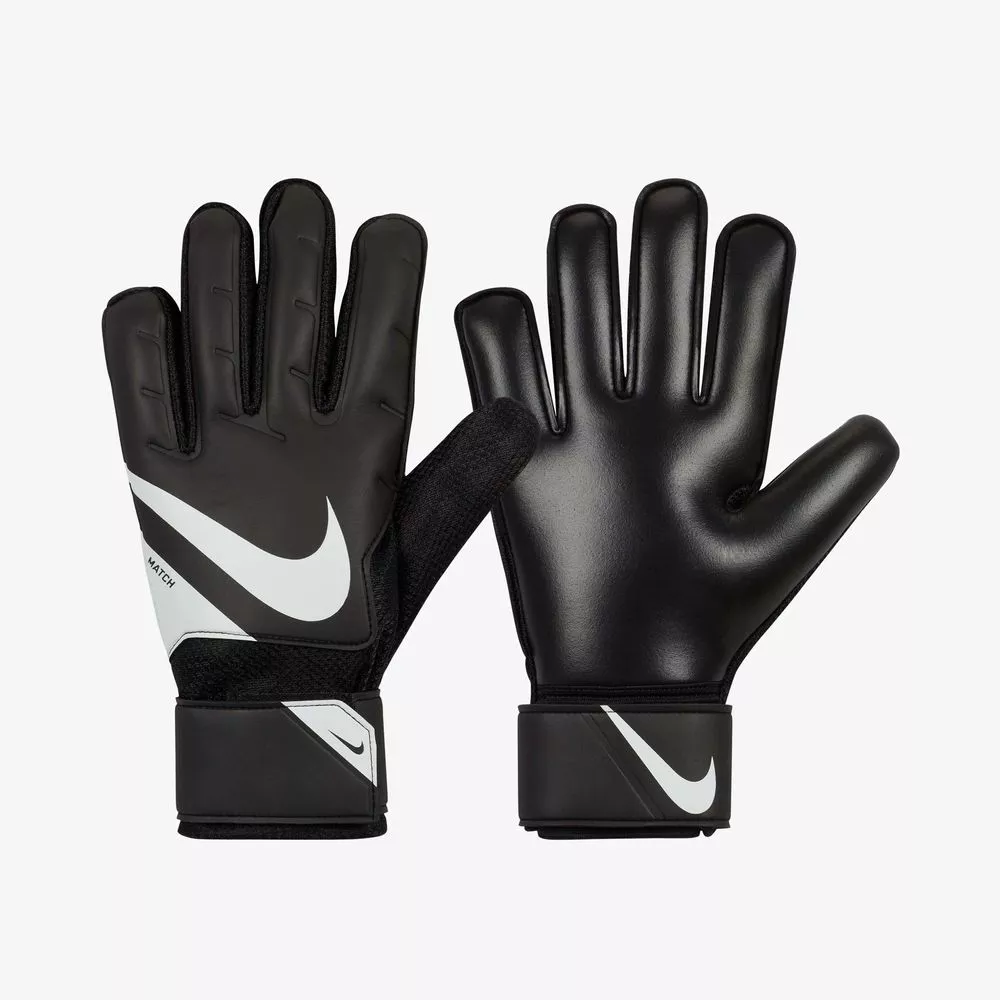 Nike Guantes de arquero adulto Goalkeeper Match CQ7799-010 (7) Nike Guantes de Arquero Adulto Goalkeeper Match - Negro - Imagen 1