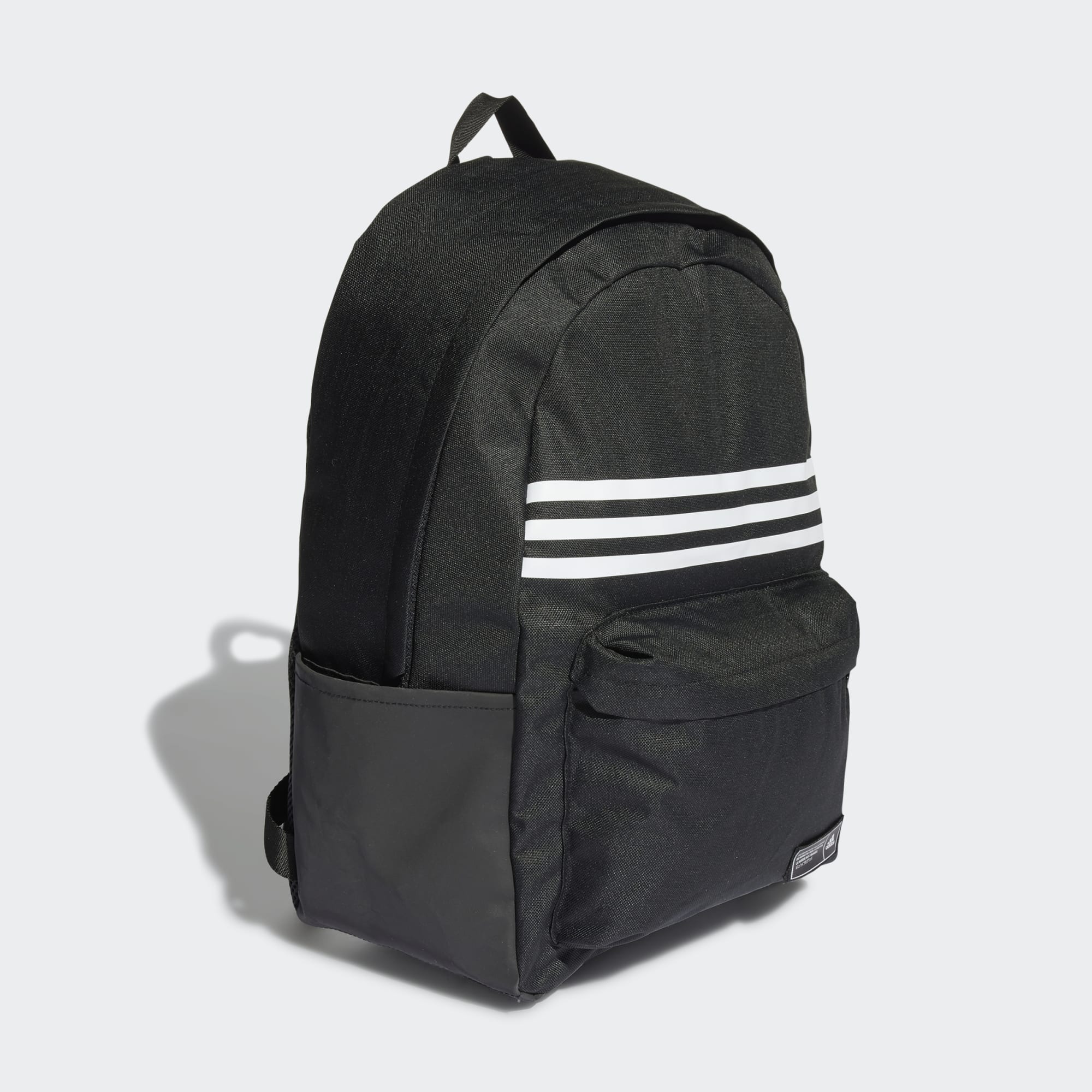 Adidas_Mochila_Classic_3_Tiras_Horizontal_Negro_HG0351 (1) Adidas Mochila 3 Tiras Horizontales 27L - Imagen 1