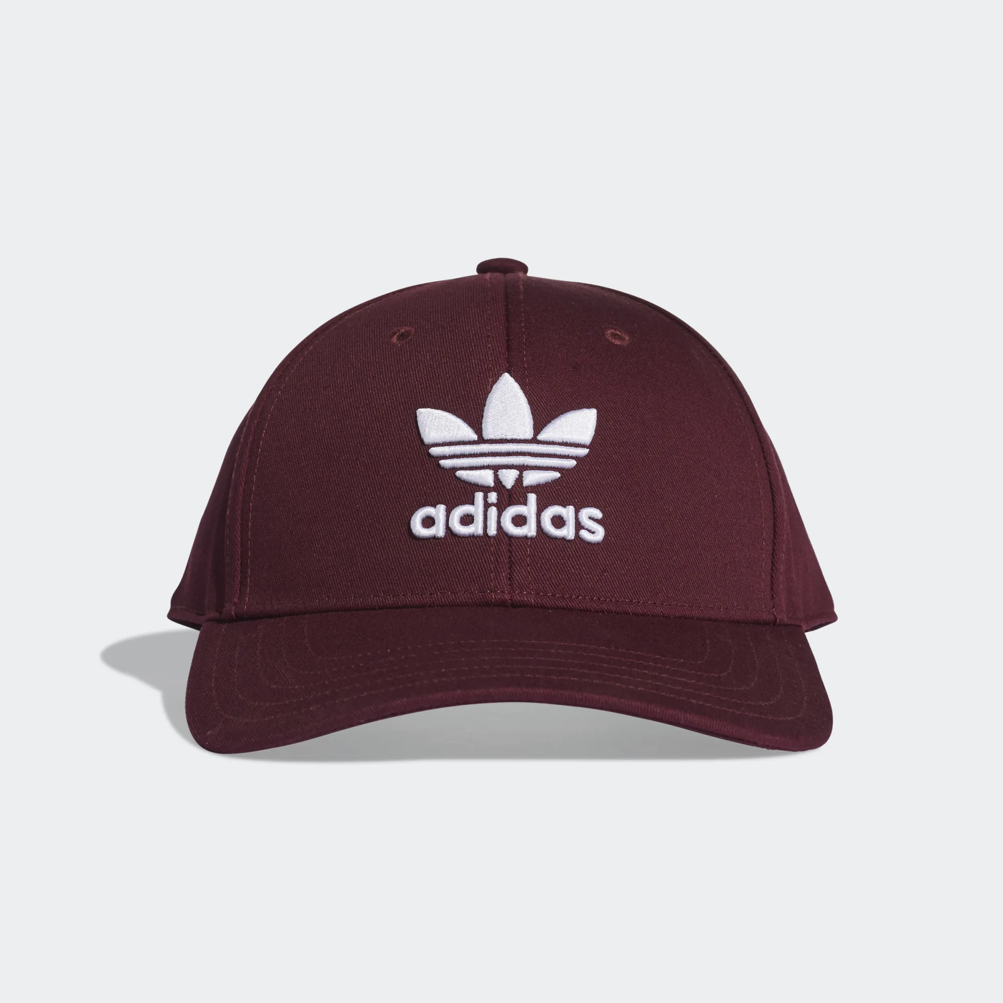 adidas Gorra Trifolio Baseball granate FUC24 DV0175 (2) Adidas Gorra Trifolio Baseball - Granate - Imagen 1