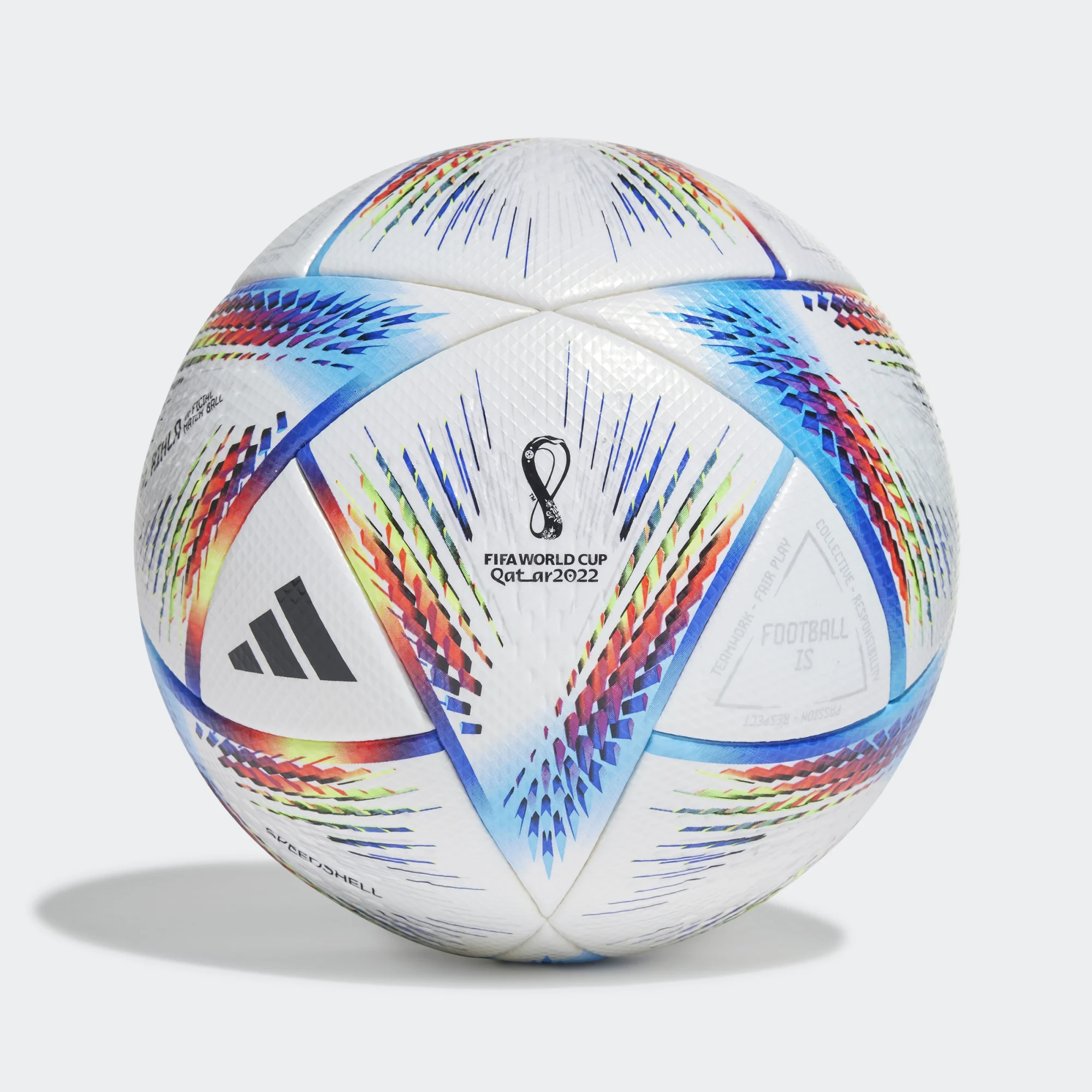 ADIDAS_Pelota_Al_Rihla_Pro_Blanco_H57783 (1) Adidas Pelota Fútbol Qatar Al Rihla PRO - Imagen 1