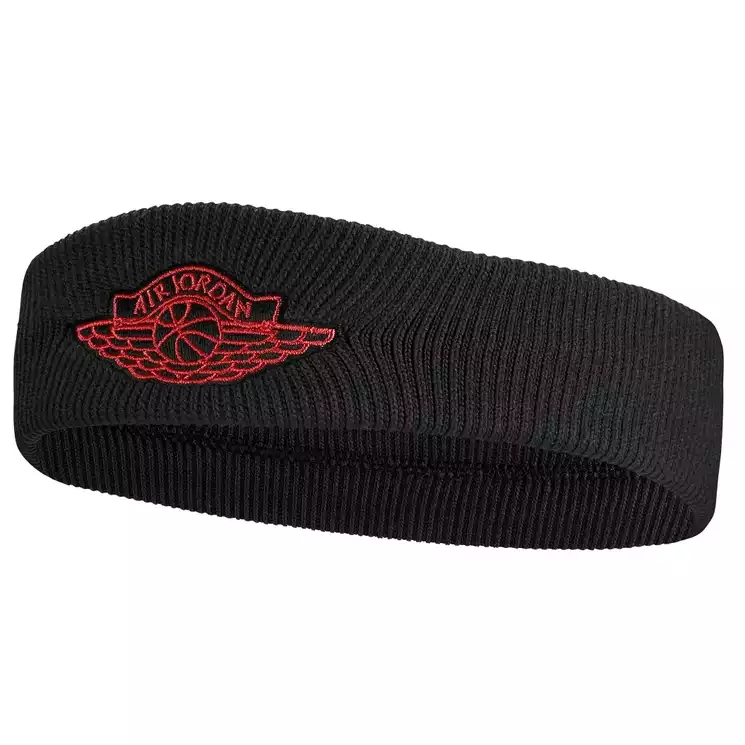 Jordan Headband vincha x wings air jordan negro rojo J0003604001OS (1) Jordan HeadBand Air Jordan X Wings Vincha - Imagen 1