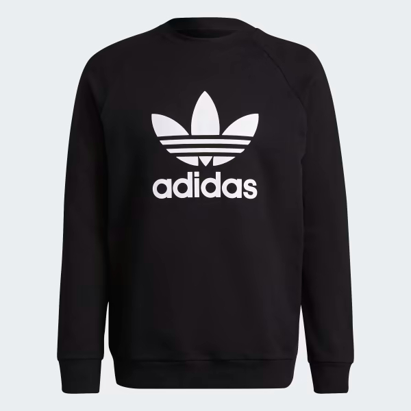 adidas Polera_Adicolor_Classics_Trifolio_Cuello_Redondo_Negro_H06651 tofter (1) Adidas Polera Adicolor Trefoil - Negro - Imagen 1