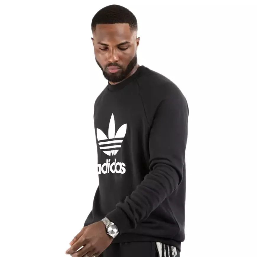 Adidas Polera Adicolor Trefoil - Negro - Imagen 4